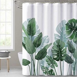 Tropical shower curtain